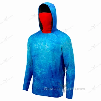 SPELISPOS Vyrų Žvejybos Jersey Lauko UV Apsauga Orui Rezultatus sportinės Žūklės Hoodie Drabužių Veido Kaukė Žvejybos T-shirts