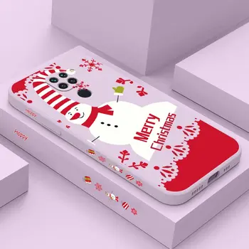 Kalėdų Lėlės Silikoninis Telefono dėklas, Skirtas Xiaomi Redmi 9 Pastaba 9S 9 Pro 9T Pro 11 11 10 11S 10 10 10 Pro 12S Pro 12 12 8 Pro Dangtelį