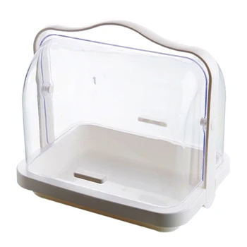 Virtuvės Duonos Laikymo Dėžutė Plastikinių Medicinos Talpinimo Kosmetikos Organizatorius Daugiafunkcinis Apversti Medicina Duona Dėžės