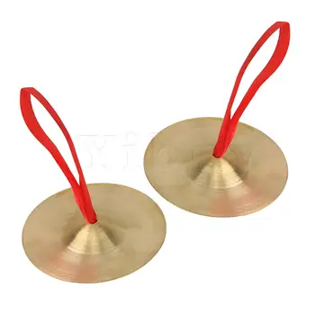 Yibuy 8 Nustatyti Vario Cimbolai Vaikų Muzikos Instrumentas Žaislas 9cm Skersmens Gong