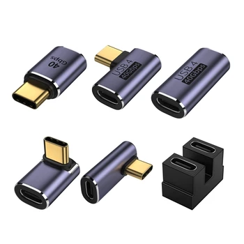 Nešiojamas USB C Adapteris Remti Įkrovimo ir Duomenų Perdavimo mokesčių Adapteriai
