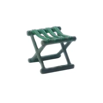Derva 1/64 Lankstymo Kėdžių Išdėstymas Dekoro Kolekcijas, Pasakos Sodo Traukinių Architektūros Filmo Rekvizitai Miniatiūrinės Scenos Dioramas