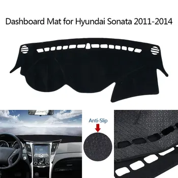 Automobilio Prietaisų Skydelio Dangtelis Hyundai Sonata 2011 2012 2013 2014 Dashmat Mygtukai Prietaisų Skydelio Kilimų Brūkšnys Mat Saulė Pavėsyje Kairėje Ratai
