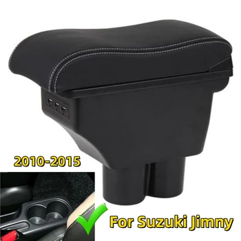 Porankiai BoxFor Suzuki Jimny 2010 2011 2012 2013 2014 2015 Automobilio Modifikavimas Dalys Specialius Centras Laikymo Dėžutė su USB Priedai