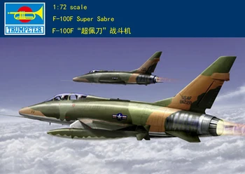 Trimitininkas 01650 1/72 F-100F Super Sabre