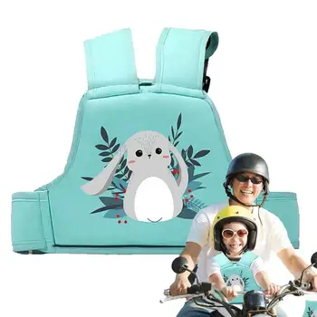 Vaikai Motociklo Panaudoti Mielas Modelio Vaikų Motociklo Galinės Sėdynės Diržo Reguliuojamas Ir Kvėpuojantis Vaikų Keleivių