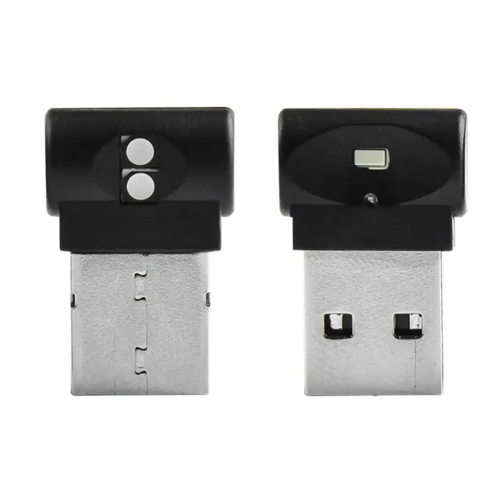LED Naktį Lengvųjų Automobilių Spalva Atmosfera Lempos Mini USB Patalpų Touch 6Colors Avarinės Šviesos Lempos Kambarį Miegamojo Lovos Šalis - 0