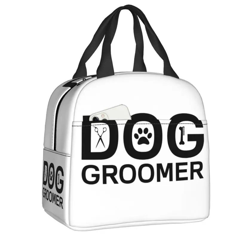 Best Dog Groomer Priešpiečių Dėžutė Moterų Mažylių Priežiūros Viliojimo Aušintuvas Šiluminis Maisto Izoliuoti Pietūs Maišą Darbo Iškylą Totalizator Krepšiai - 5