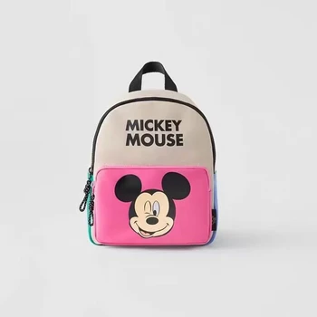 29X24X10 cm Disney animacinių filmų Mickey Minnie Mouse Nauji Vaikiški Mini Kuprinė Kuprinę, Mergaičių ir Berniukų, Mielas Pečių Maišą