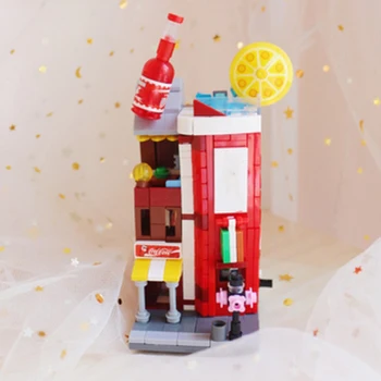 Žaislai Vaikams, Miesto Gatvės Cola Soda Gerti Gėrimų Parduotuvė Parduotuvėje Architektūra, 3D Modelį 