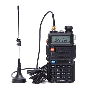 Nešiojamas Radijas Mini Automobilių VHF Antena Quansheng Baodao UV5R Walkie Talkie