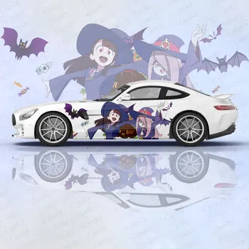 Little Witch Academia Anime Mergina, Automobilių Kėbulo Lipdukų Itasha Vinilo Automobilių Pusėje Lipdukas Lipdukas Automobilių Lipdukas Automobilių Puošimas Filmas