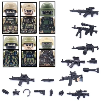 Kariniai Blokai Rusija Ukraina Modern Warfare Karių Mini Figūrėlių, Plytos Modelis Žaislai Vaikams Kalėdų Dovanos