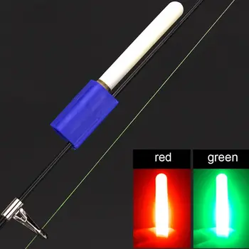 1 Vnt išlydžio Lempos Naktį Žvejybos LED Bite Signalizacijos Šviesos meškere Patarimas Įrašą Glow Stick Elektroninių Šviesos