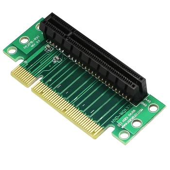 PCI - Express 8X Riser Card 90 Laipsnių Adapteris Kortelės 8X PCI-E Teisę Kampo Konverteris Kortelę 1U/2U Serverio Važiuoklės Kompiuteris