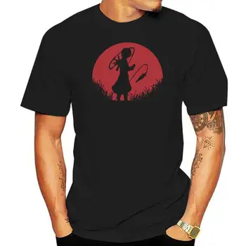 Kurapika Raudonas Mėnulis Hunter X Hunter HXH Anime Unisex Marškinėliai Tee VISŲ DYDŽIŲ Naujos Mados Mens trumpomis Rankovėmis Marškinėlius Medvilnės T Shirts