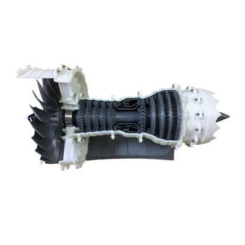 DXAB Mechaninė Mokslo Darbalaukio Papuošalai Variklio Modelis Rinkiniai Turboventiliatorinių Variklių Modelis Žaislas