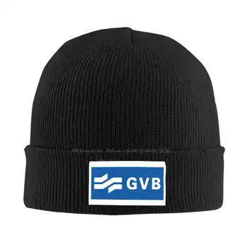 GVB Amsterdamo Logotipas Spausdinti Grafinis Atsitiktinis bžūp Beisbolo kepurė Megzta kepurė