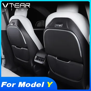 Vtear Automobilio Galinės Sėdynės, Daugiafunkcinis Stalo Reikmenys, Interjero Dalis Turimų Telefonų Įkrovimo Transporto Priemonės Parą Tesla Model Y 2021