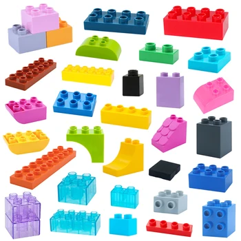 Didelis Blokai Basic Serijos Plastiko Reikmenys Suderinama Didelių Plytų 5 Vnt Fondo Asamblėja 