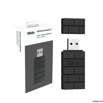 8Bitdo USB Bevielio ryšio Adapteris Imtuvas, Skirtas jungikliui Nešiojamą Dydį Bevielio ryšio Valdiklis, Adapteris, Skirtas Žaidimų Valdiklis