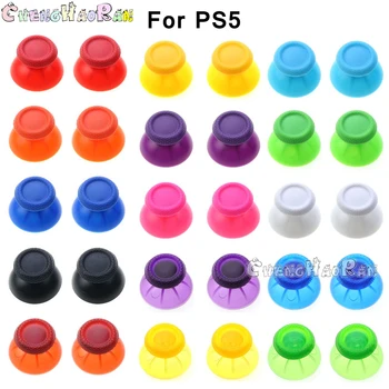 2vnt Skirti PS5 Analoginis Padengti 3D Nykščio Lazdos Kreiptuką Thumbstick Grybo Kepurė Sony PlayStation PS5 Valdytojo Pakeitimo