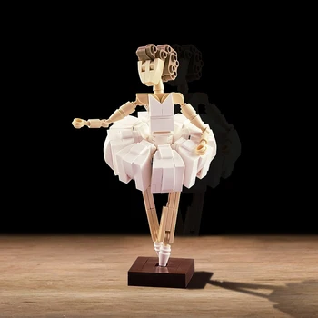 Gobricks SS Ballerina Swan Veiklos Šokėja, Modelis, Statyba Blokai Klasikinis baletas 