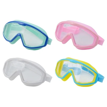 Plaukimo Akiniai su UV apsauga, Lanksti Dirželio plaukimo Akiniai Vaikų Amžius 3-16 D5QD