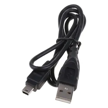1 Paketas USB 2.0 Kabelis PVC Išorinis USB Mini B Įkrovimo Laidą MP3