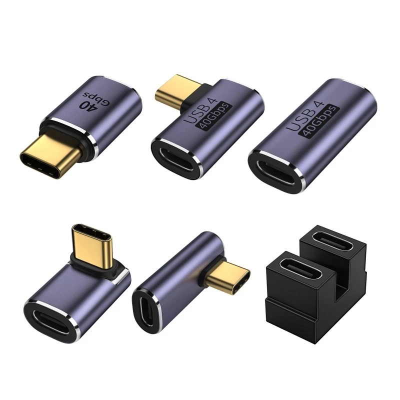 Nešiojamas USB C Adapteris Remti Įkrovimo ir Duomenų Perdavimo mokesčių Adapteriai - 0