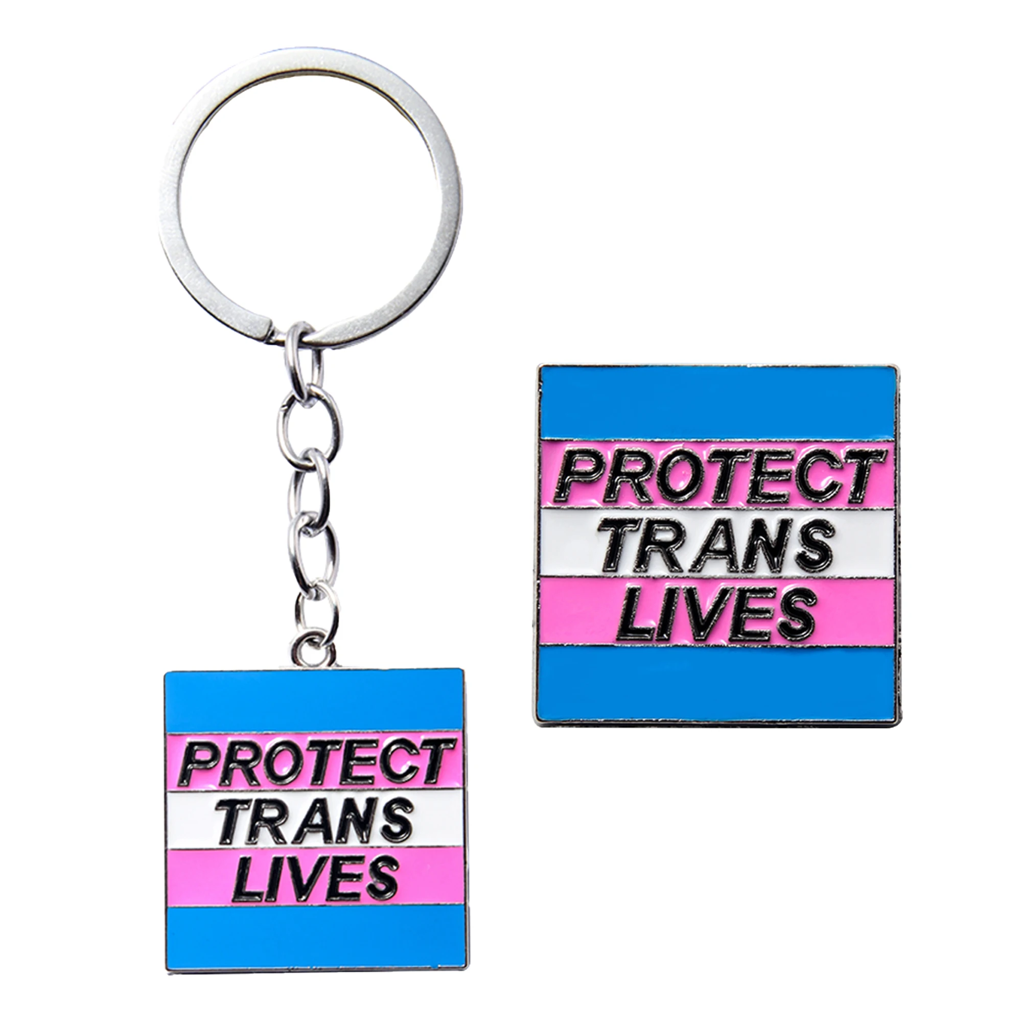 Apsaugoti Trans Asmeninį Gyvenimą Sagė Emalio Spalva Laišką Ženklelis Papuošalai Apdailos Dovana Žmonėms, Socialinės Kartų - 0