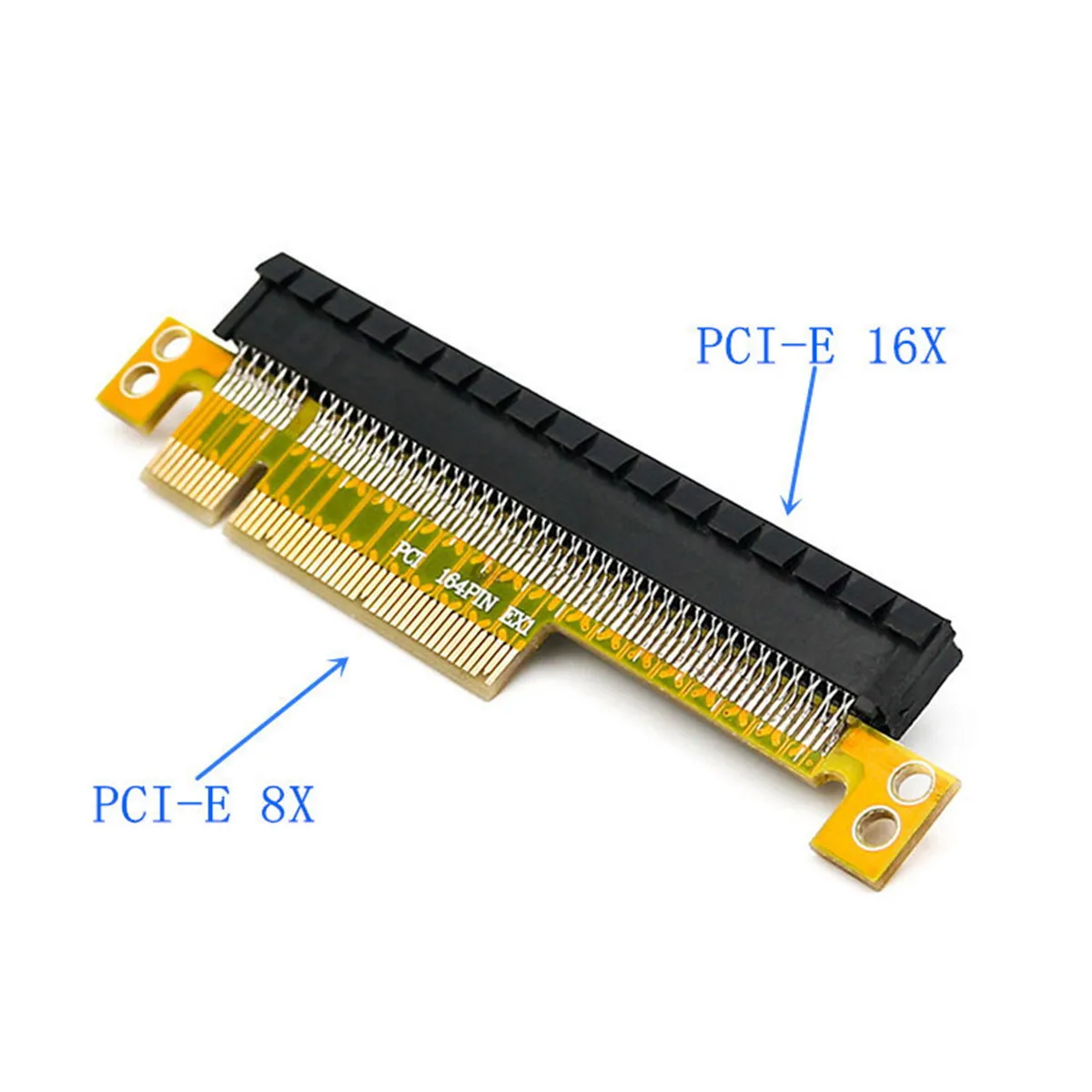 CY PCI-E Express 8x į 16x Extender Konverteris Riser Card Adapteris Vyrų ir Moterų Pratęsimo - 3