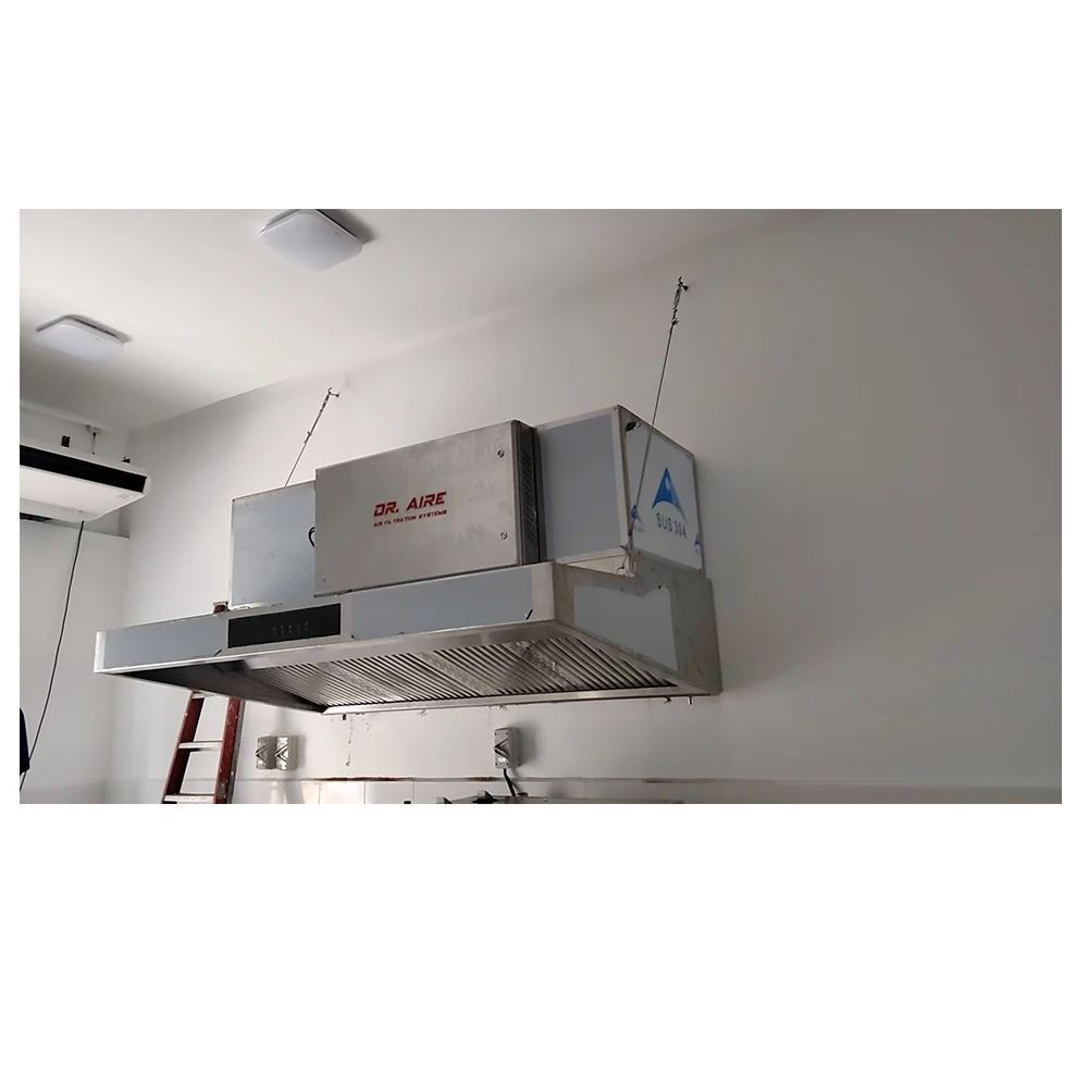 Ruihe Nerūdijančio Plieno Virtuvės Ištraukiamosios Ventiliacijos Gaubtas su ESP Traukos Filtras - 4
