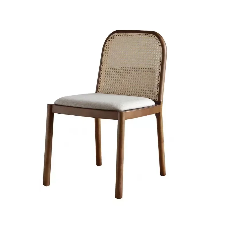 O66Medieval rotango valgomojo kėdė Šiaurės šalių namų masyvo, medžio rotango kėdės nugaros minkštas wrap flannelette hotel restaurant rotango kėdė - 5